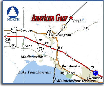 Map to American Gear